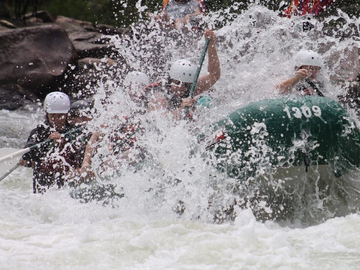 Rafting sull' Avisio Val di Fiemme